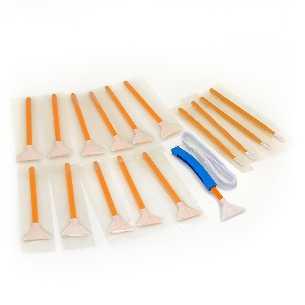 Sensor cleaning vswabs