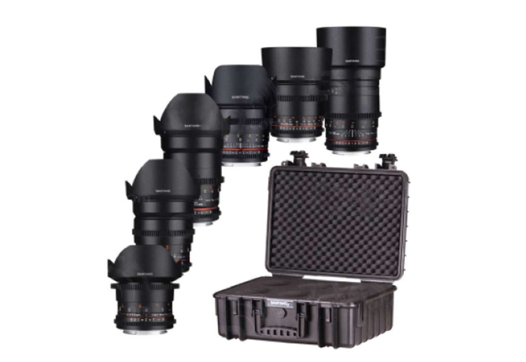 VDSLRII FF Cine lens E-Mount set