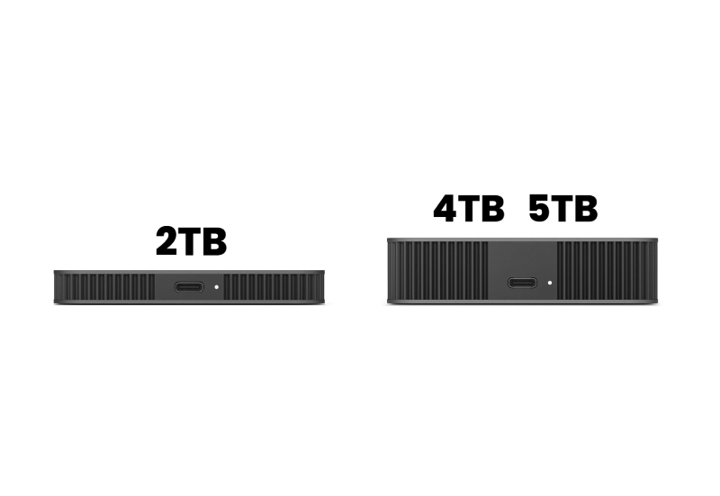 Mobile Drive Hard disk 2 / 4 / 5TB