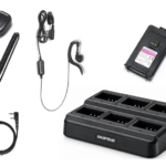 Kit 6 walkie talkie UV-5RM Plus